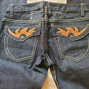 NWOT Men's Robin's Jean Wing Flap Pocket Size 33/34